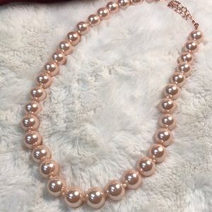 Kenneth Jay Lane perfect pink pearls rose gold